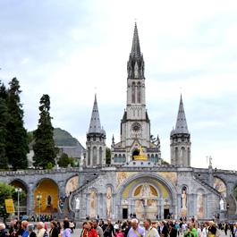 La basilique de Lourdes