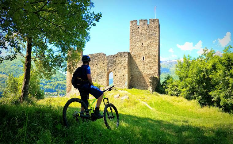 vue sur le chateau